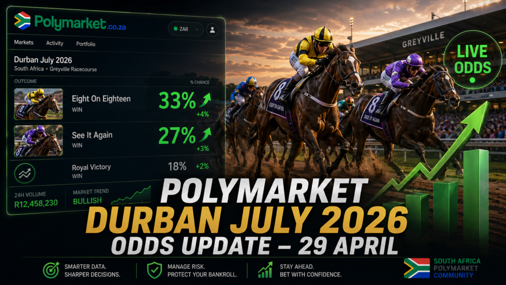 Polymarket Durban July 2026 Odds Update – 29 April