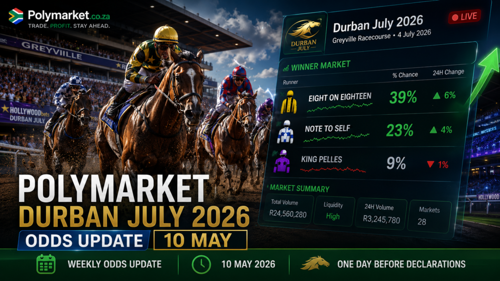 polymarket durban july 2026 odds