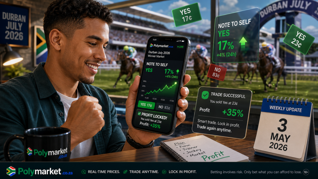 Polymarket Durban July 2026 Odds Update